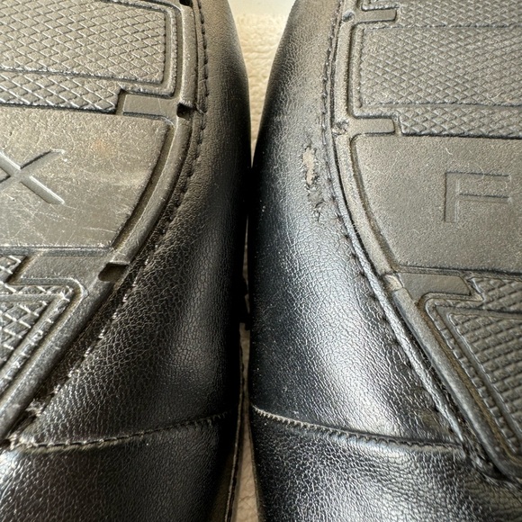 Life Stride Silver Buckle Black Loafers Flex Stride Memory Foam - Picture 9 of 9